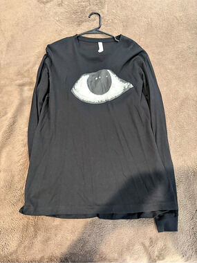 Bella + Canvas Unisex Jersey Long Sleeve Tee Black & White